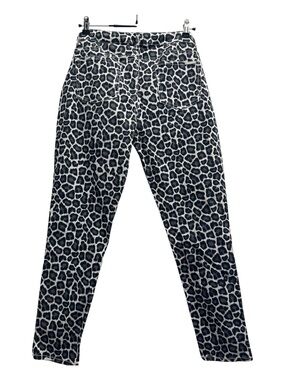 Michael Kors Skinny Jeans Leopard Black and White